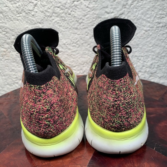 Nike Free RN Flyknit Multi Color 2016 Running - Picture 4 of 8